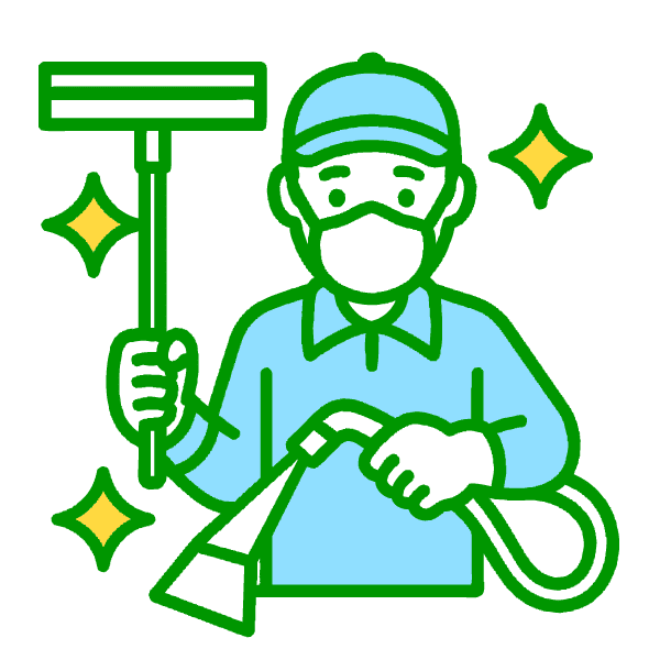 室内清掃・消臭・消毒
